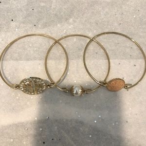 Tory Burch Triple Bangle Set